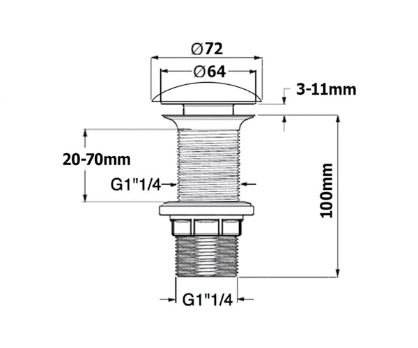донный клапан ALLEN BRAU PRIORITY